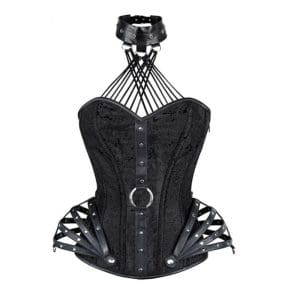 Corset Gothique Victorien Pour Femme - Bustier à Lacets Style Médiéval/Renaissance - Pour Déguisement, Soirée, Cosplay